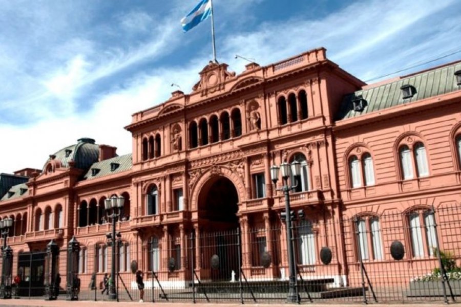 Alberto Fernández recibió a Massa y a Máximo Kirchner en Casa Rosada