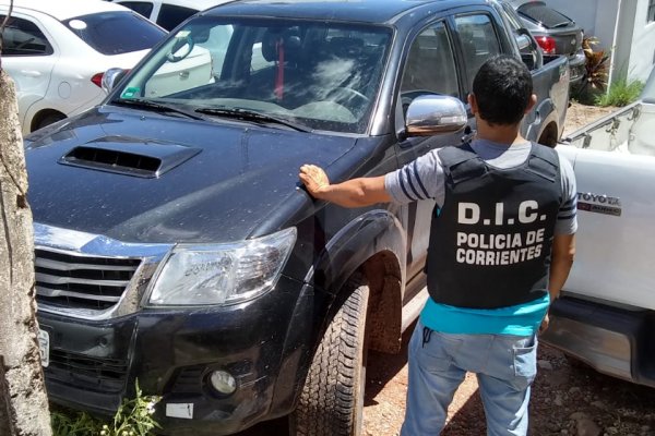 Secuestran una camioneta con las documentaciones adulteradas
