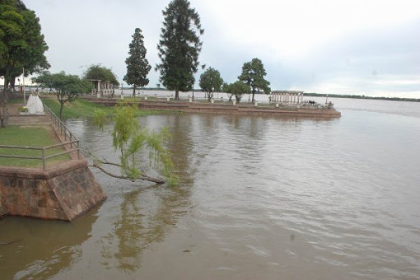 El río Paraná en Corrientes promedió los 4,33 metros