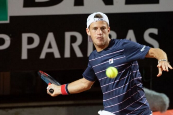 Diego Schwartzman sufrió una dura derrota y quedó eliminado