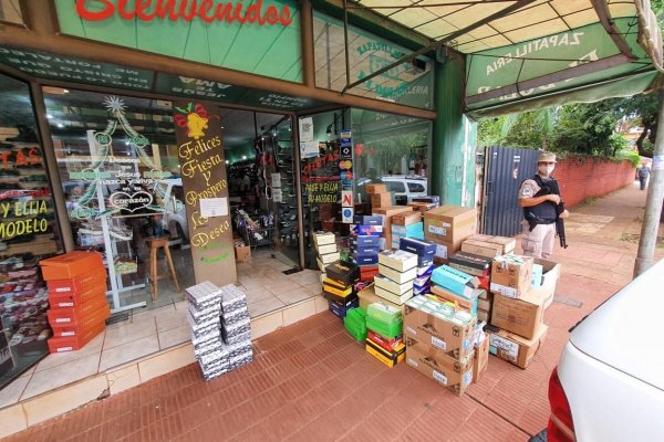 Secuestraron mercadería de contrabando valuada en más de $18 millones