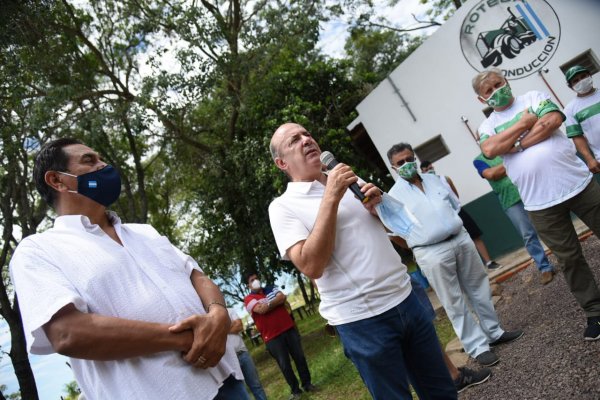 Inauguraron instalaciones en el complejo para camioneros