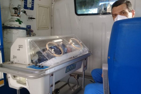 Vigésimo primer nacimiento en el hospital de Campaña