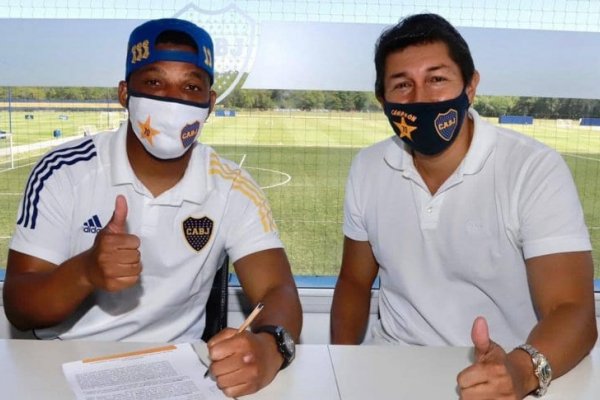 Frank Fabra renovó su contrato con Boca con una mejora