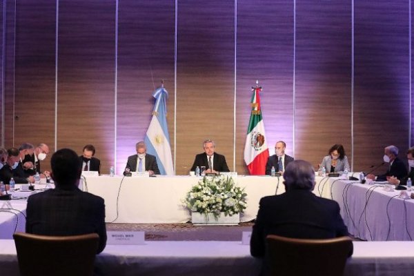 Alberto Fernández se reunió con empresarios mexicanos que tienen inversiones en Argentina