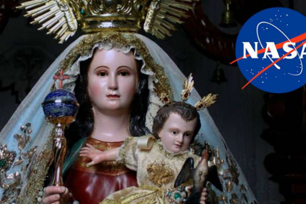 ¿La Virgen María llegó a Marte durante la expedición Mars 2020 de la NASA?
