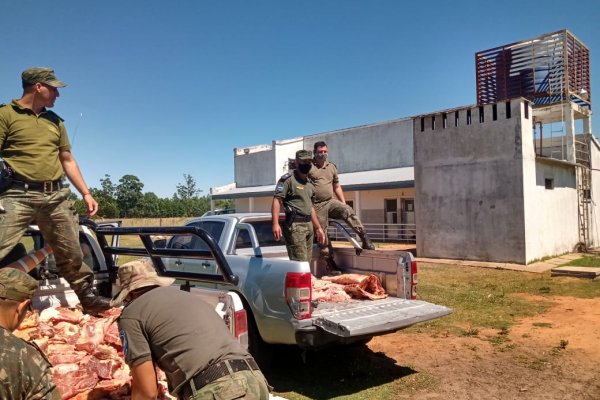 Incautaron más de 600 kilos de carne bovina y embutidos no aptos para el consumo