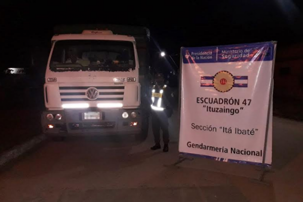 Corrientes: Trasladaba 30 toneladas de soja con documentación apócrifa