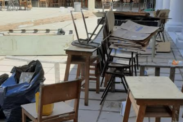 Escuela Sarmiento sin clases por no estar en condiciones edilicias