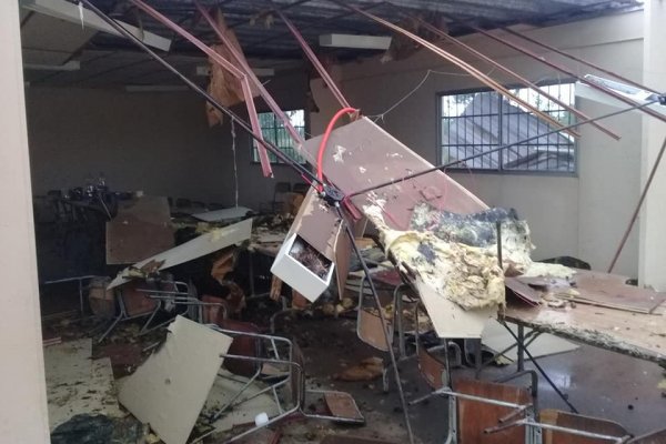 IMÁGENES| Graves destrozos causó un temporal en Colonia Pando