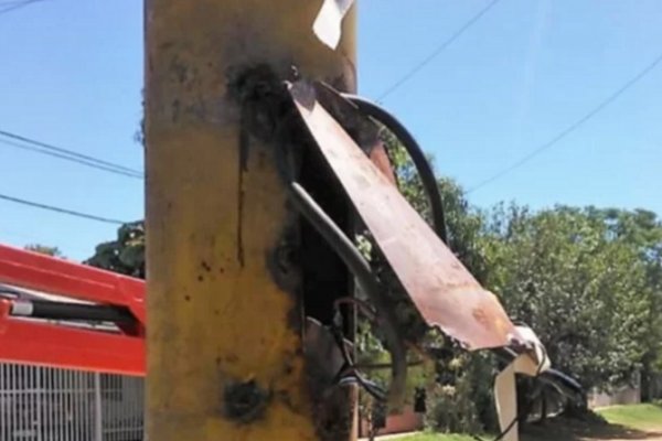 Ola de robo de cables en Corrientes: Algunos barrios ya se quedaron sin luz