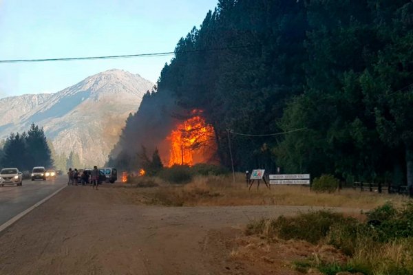 Los investigadores encontraron dos puntos de origen de los incendios en Chubut y Río Negro