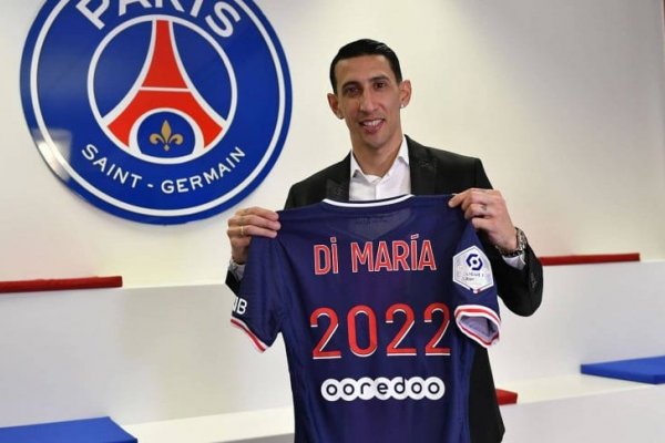 Ni Neymar ni Mbappé: Di María renovó su contrato en PSG