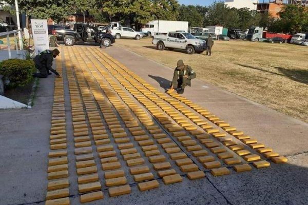 Tras una persecución, atraparon a un narco con 660 kilos de droga