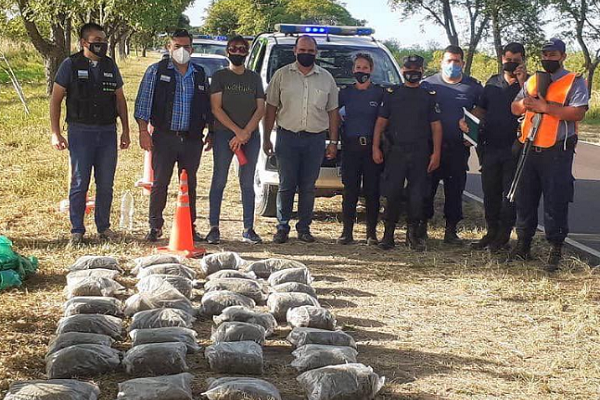 Itatí: La Policía secuestró más de 50 kilos de marihuana