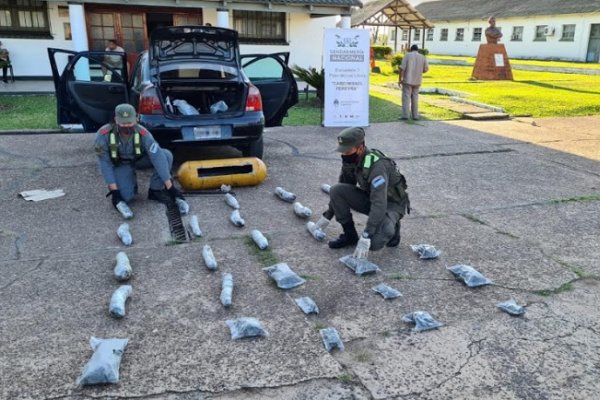 Descubren más de 11 kilos de marihuana dentro del tubo de GNC