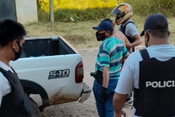 Policías detuvieron a un sujeto buscado por doble homicidio en Corrientes