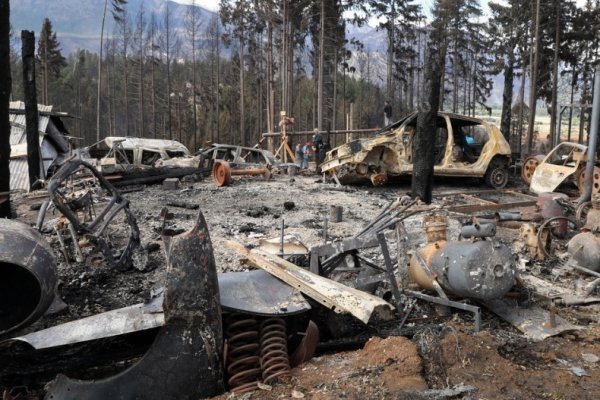 Incendios en Chubut: 