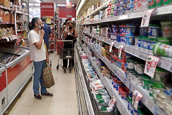 Canasta básica subió menos que la inflación por primera vez en 6 meses