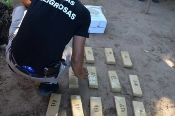 Incautaron otros 126 kilos de marihuana en Corrientes