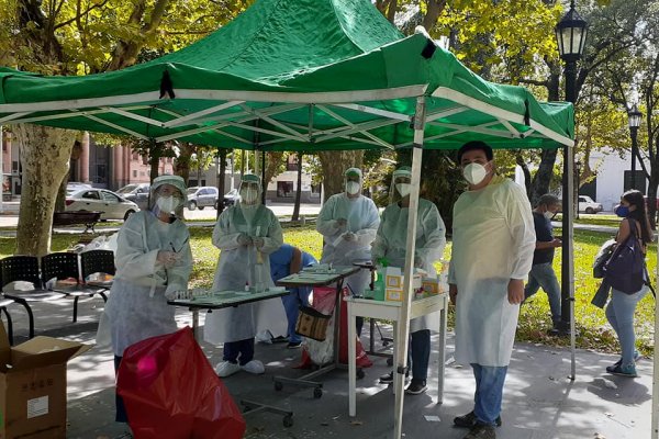 Más de 700 hisopados realizados en Esquina y esperan resultados
