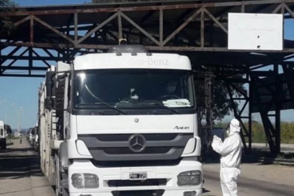 Insisten en la necesidad de inmunizar a los camioneros que van y vienen a Brasil