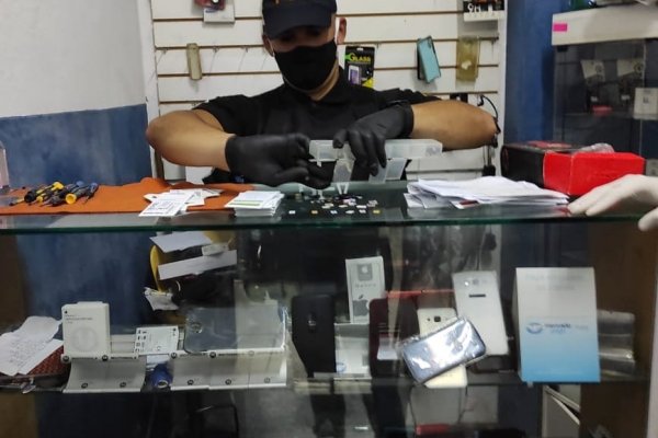 Desarticularon a una organización criminal dedicada al robo y comercialización de telefonía celular