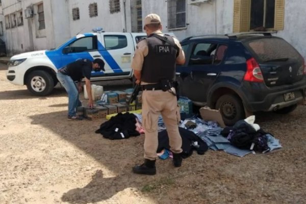 Contrabando: Detuvieron a un hombre que enviaba mercadería a Uruguay