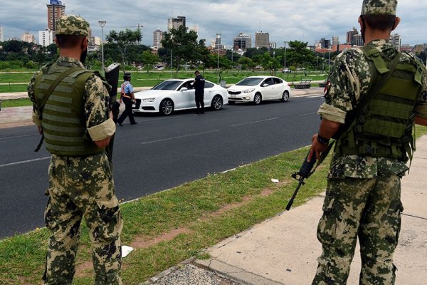 Bloqueo total en Paraguay para frenar el coronavirus