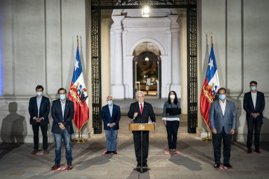 Piñera pidió postergar las elecciones por los casos de coronavirus