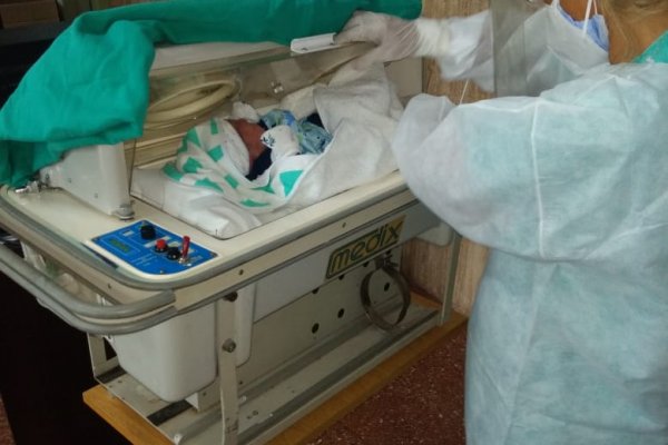 Nació otro bebé en el Hospital de Campaña