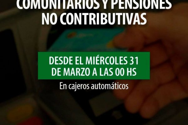 Este miércoles pagan becas de Desarrollo Social