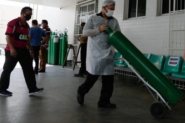 Más de mil ciudades en riesgo por falta de oxígeno, el retrato del colapso sanitario en Brasil