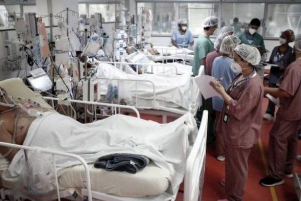 Brasil tiene más pacientes jóvenes que mayores en cuidados intensivos
