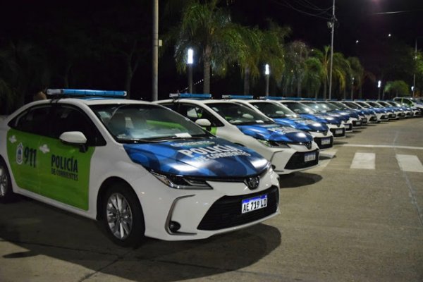 Entregarán nuevos móviles a la Policía de Corrientes