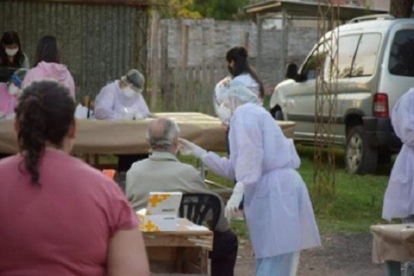 Testeos masivos en Monte Caseros