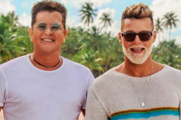 Ricky Martin y Carlos Vives se declararon su amor fraterno