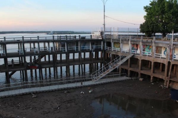 El río Paraná retomó la bajante crítica con caudal muy inferior al normal