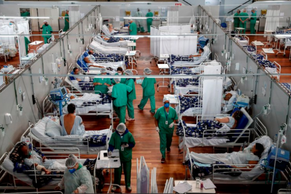 Colapso hospitalario en Brasil: Un grupo de gobernadores pidió a la ONU ayuda humanitaria
