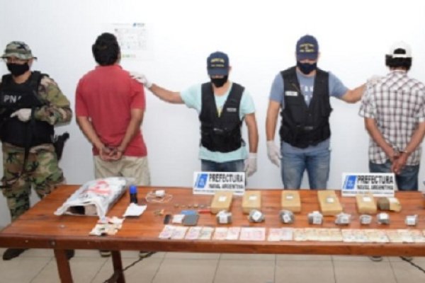 Prefectura secuestró marihuana en Corrientes