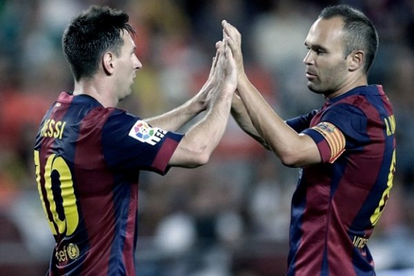 Andrés Iniesta: El Barcelona sin Messi es menos Barcelona