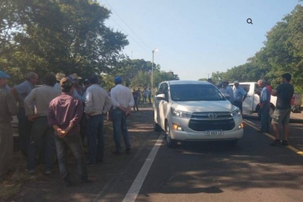 Goya: Tabacaleros anunciaron para este miércoles corte de Ruta 12