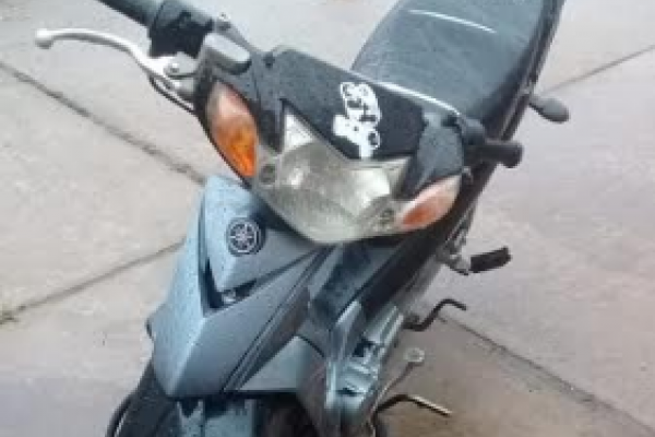 Recuperan moto robada