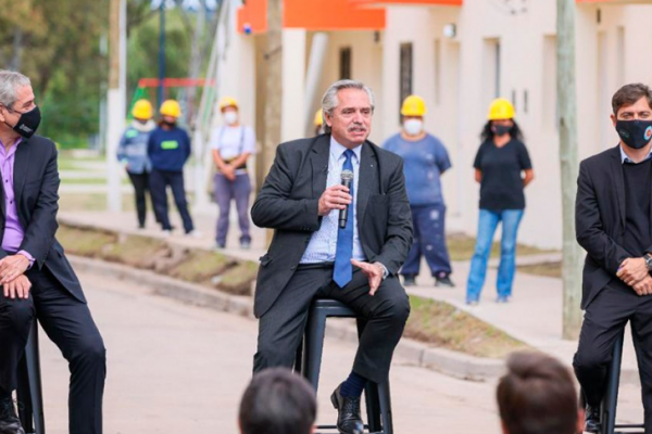 El Presidente lanza el Programa Reconstruir para la finalización de viviendas