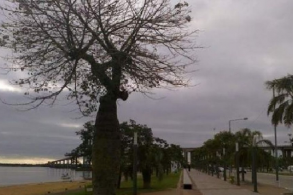 Miércoles nublado y ventoso en la capital correntina