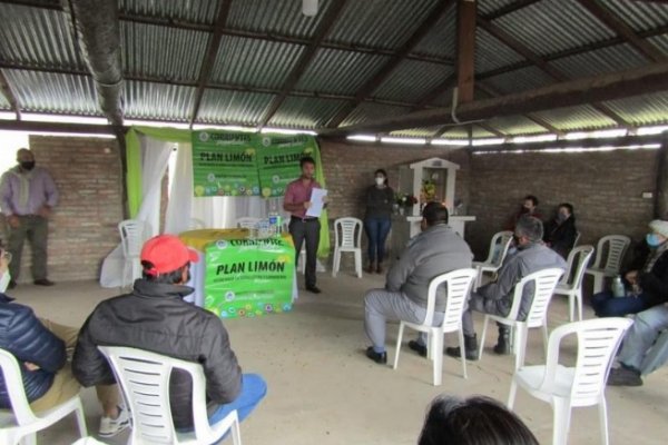 Plan Limón: San Luis del Palmar marcó el creciente interés de productores en sumarse al programa provincial