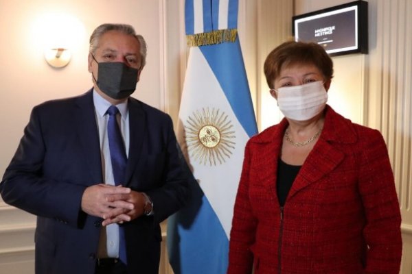 Alberto Fernández se reunió con Kristalina Georgieva: La vocación es encontrar un acuerdo