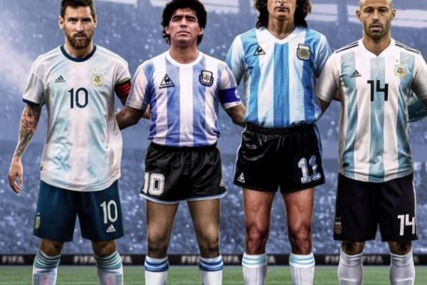 Las 16 figuras de la Selección Argentina que eligió la FIFA en un posteo