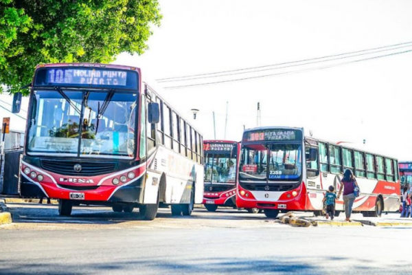 Sorpresivo paro de colectivos en la ciudad de Corrientes