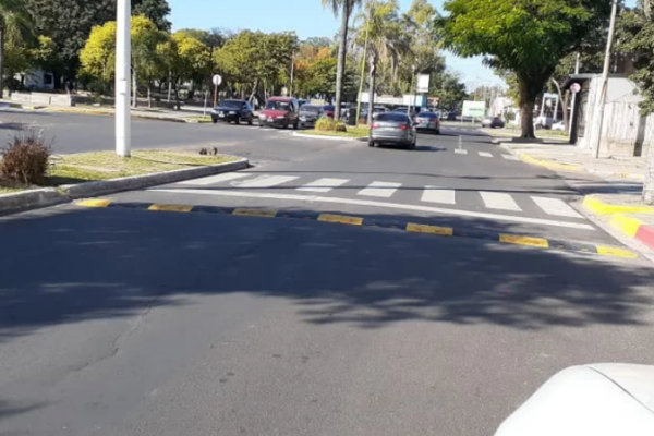 Tránsito: Nuevos reductores de velocidad en Corrientes